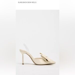 Zara bow heels